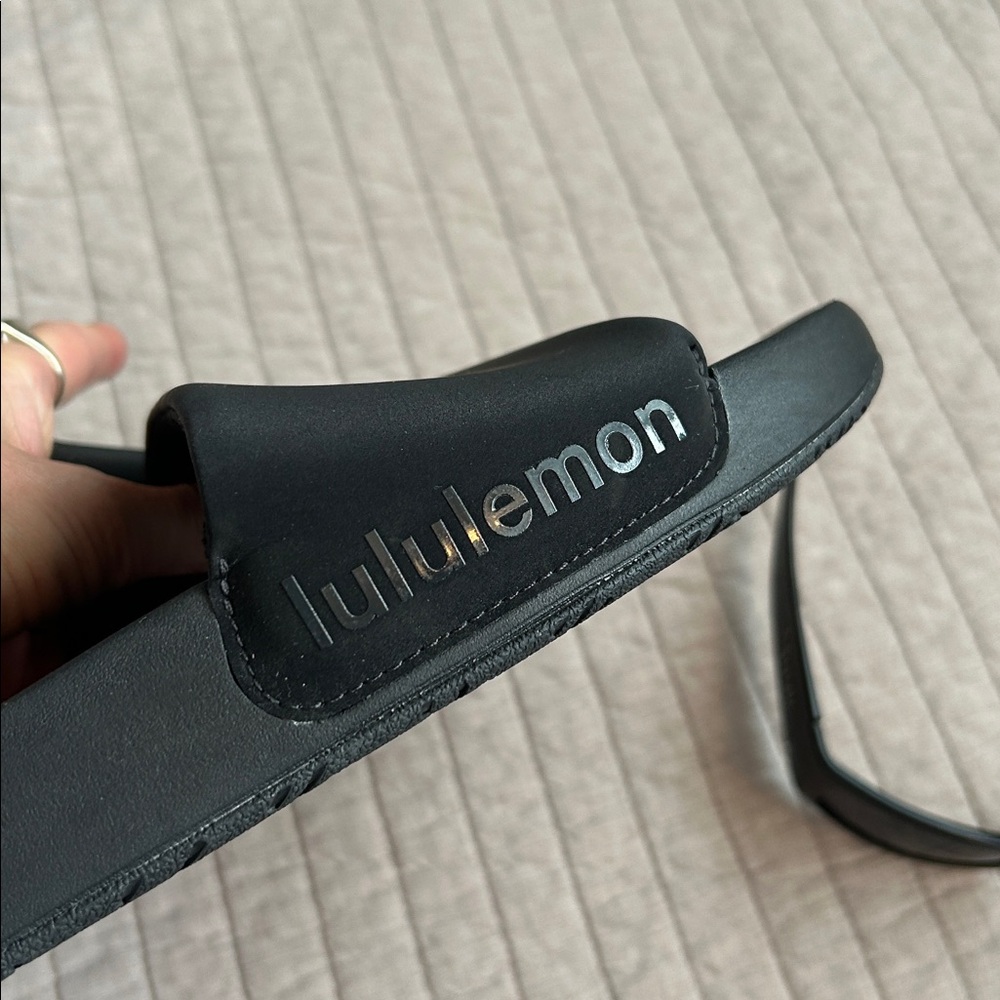 Lululemon Restfeel Men's black comfy Slide size 10 - Picture 10 of 15